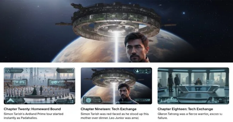 Image of the Patreon collection for Hindsight Station: Ashes Reborn, featuring James Fong as the protagonist on the main image along with subset of images.